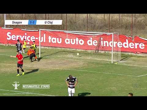 Rezumat Liga 2 | Sportul Snagov - ”U” Cluj 1-1