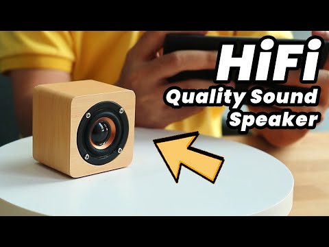 mini nelson wooden bluetooth speaker