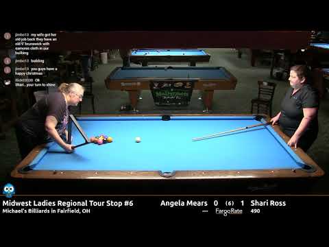 Angela Mears vs Shari Ross (Semifinals) - 2017-12-09 MLRT Stop #6