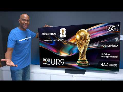 Hisense UR9 RGB Mini-LED TV Just Arrived – And It's