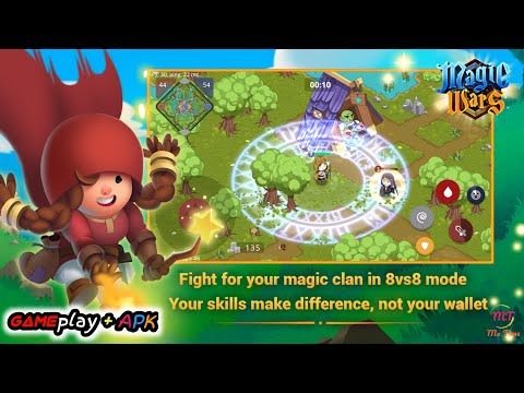 Magic Wars: Wizards Battle (Official Launch) - New Android I IOS MOBA RPG Games Gameplay + APK