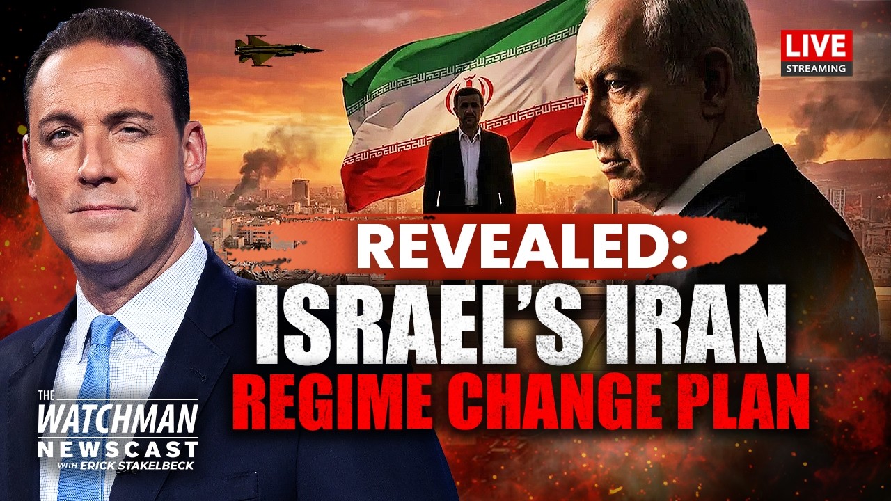 Israeli Mossad Plan to REPLACE Iran’s Regime;  U.S. RENEWS Iran Blockade | Watchman Newscast LIVE