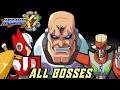 Mega Man X7 All Bosses Zero No Damage Hard