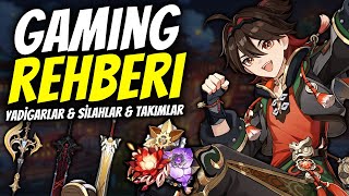 GAMING REHBERİ | Yadigarlar & Silahlar & Takımlar | Genshin Impact Türkçe