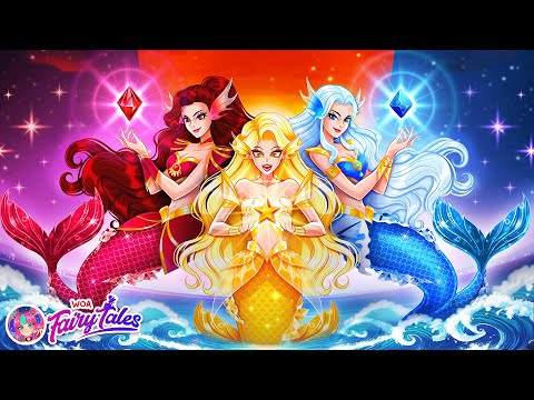 The Mermaid Sisters & the Gemstone Prophecy 🐬💎