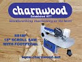 Charnwood's SS18F 18" Scroll Saw with variable speed footpedal control