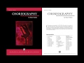 Choreography, by Robert Sheldon – Score & Sound