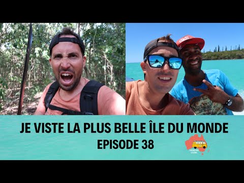 Je visite l’ouest de L'ÎLE DES PINS ( Nouvelle-Calédonie)