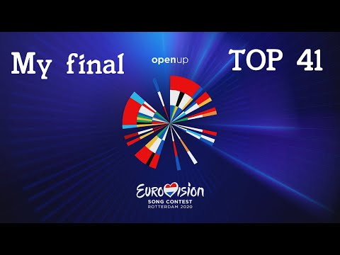 My TOP 41 || Eurovision Song Contest 2020