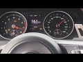 VW Golf 7 GTI 500hp Brutal Acceleration 0 160km H