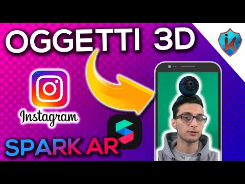 COME importare un oggetto 3D in SparkAr - SPIEGATO SEMPLICE🧨😨