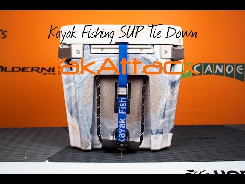 YakAttack SUP Leash Plug Adapter with Vertical Tie Down
