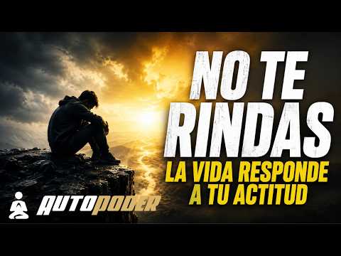 ¿Qué hace la vida cuando te rindes?