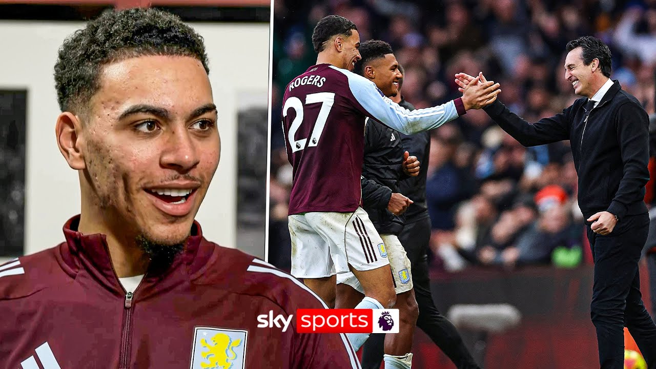 "Unai Emery is definitely a genius!" | Rogers on Aston Villa's spot in the Premier League title race