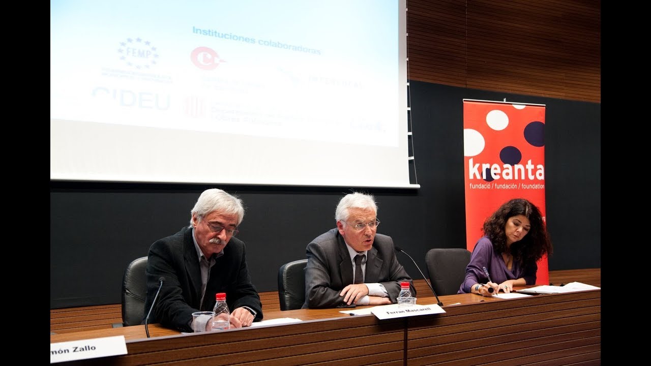 CIUDADES CREATIVAS: LUGARES, ACTORES Y ESTRATEGIAS. Ferran Mascarell.