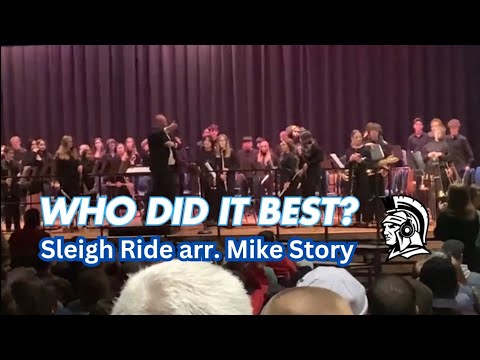 Who Did It Best? | Sleigh Ride arr. Mike Story (CAMS North/Faust Junior High 7/8th)