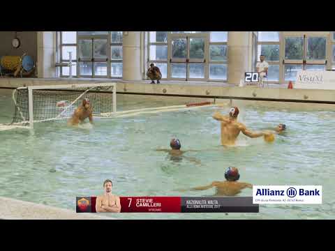 Roma-Posillipo 13-12, gol parade