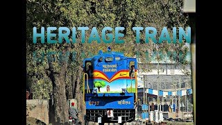 preview picture of video 'Heritage Train Engine Dr. Ambedkar Nagar WDM 4  At Dr. Ambedkar Nagar  (Mhow) Railway Station'