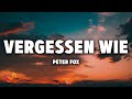 Peter Fox - VERGESSEN WIE [Lyrics]