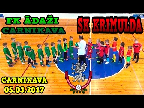 FK Ādaži Carnikava - SK Krimulda 05.03.2017 Carnikava, LFF 2009 gada zēni