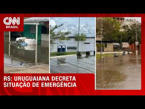 Uruguaiana decreta situação de emergência após cheia do Rio Uruguai | CNN AGORA