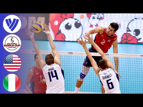 USA vs. Italy - Full Match | Men's Volleyball World Cup 2015