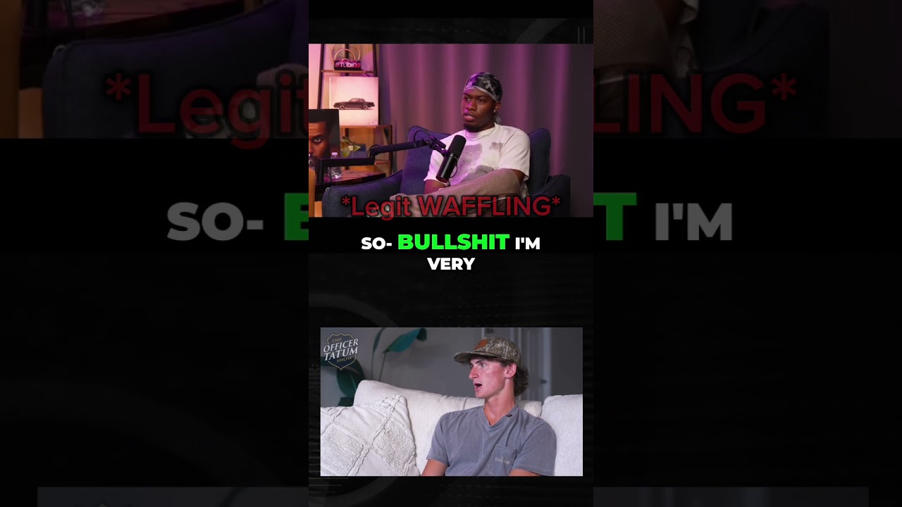 CAUGHT IN 4K ‼️ #thejaampod #podcast #shorts