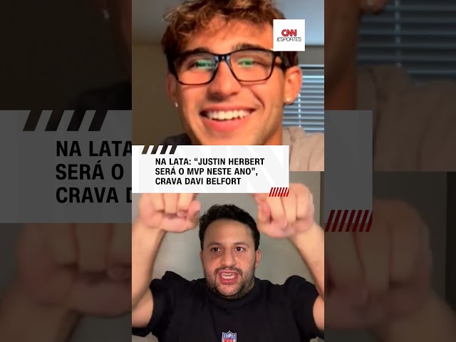 "Justin Herbert será o MVP neste ano", crava Davi Belfort | CNN ESPORTES