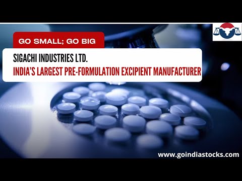 GIA Knowledge series - Sigachi Industries Ltd.