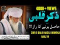Zikr E Qalbi Ka Safar Aur Uske Hasil Honeka RAAZ Hazrat Ji Peer Zulfiqar Ahmed Naqshbandi DB