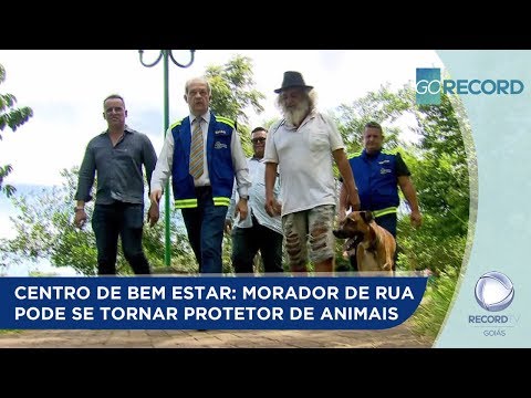 CENTRO DE BEM ESTAR: MORADOR DE RUA PODE SE TORNAR PROTETOR DE ANIMAIS