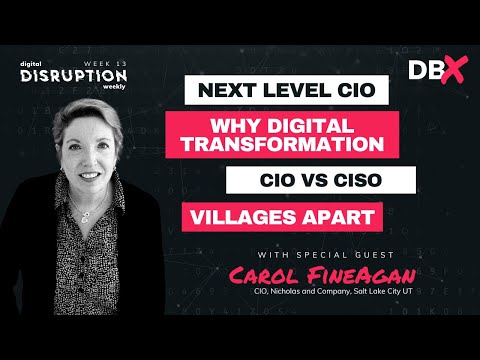 Next Level CIO, Why Digital Transformation, CIO vs. CISO, Villages Apart