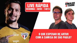 LIVE RÁPIDA: ARTHUR APRESENTADO NO SÃO PAULO. O QUE ACHAMOS?
