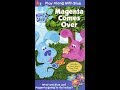 Opening To Blue S Clues Magenta Comes Over 2000 VHS