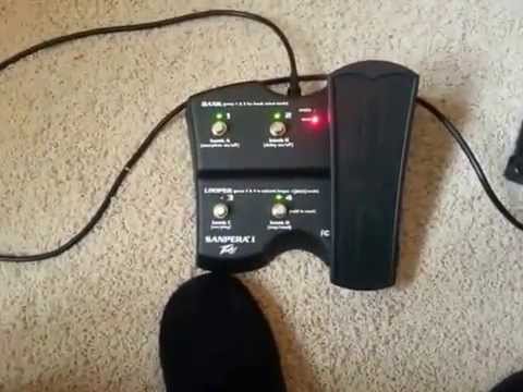 Sanpera 1 with Peavey VIP 2 looping how-to