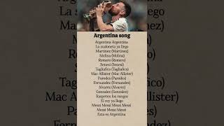 Download lagu Argentina song lyrics 🔥🇦🇷 Argentina world cup 2026 song #songlyrics #argentina #song #lyrics #messi mp3