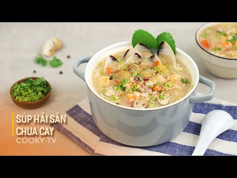 Súp hải sản chua cay