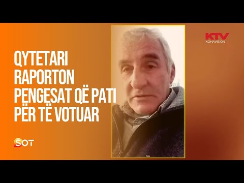 Qytetari raporton pengesat që pati për të votuar