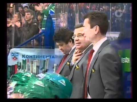 Салават Юлаев - Сибирь 5:2. Петр Счастливый 1:0