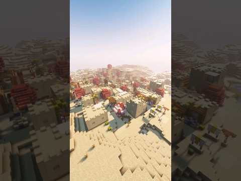 Insane TNT Explosion in Desert Village! Minecraft