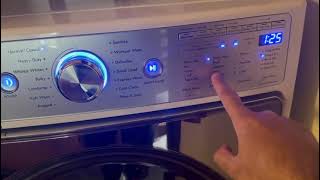 Kenmore Elite Washer/Dryer. How to run Dryer only.