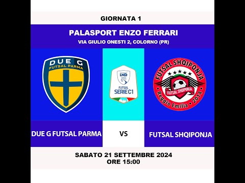 Due G Parma 7-0 Futsal Shqiponja Highlights - 1' giornata di serie C1 2024/25