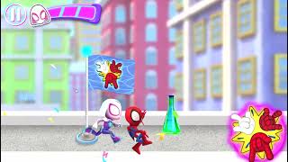 Spidey And His Amazing Friends  Swing into Action ! Gameplay Walkthrough  part 1 ! .