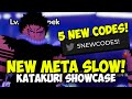 New Katakuri is META SLOW + 5 NEW OP CODES in Anime Defenders Showcase (Donut Warrior)