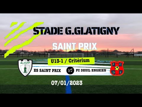 U13-1 : ES SAINT PRIX - FC DEUIL