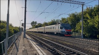 ЭП2Д-0071 сообщением Москва( Казанский вокзал)- Рязань-1 #рязань #рекомендации