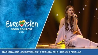 Ieva Zasimauskaitė - „When we‘re old“  - Didysis Eurovizijos atrankų finalas 2018