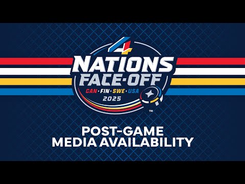 Canada vs. USA post-game Media Availability | 2025 4 Nations Face-Off