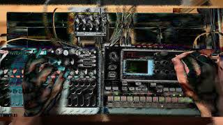 DRAKO TERROR || Elektron Monomachine - Liven Texture Lab || Industrial Electro #darkmusic
