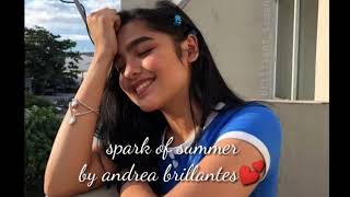 Spark of summer by andrea brillantes😍❤